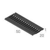 DITON Litinový rošt 50/20/1 cm pro štěrbinový žlab